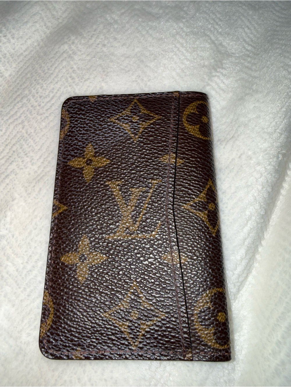 Louis Vuitton Monogram Canvas Card Holder in Brown and Gold - Picture 3 of 8